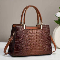 Crocodile Pattern Handbag