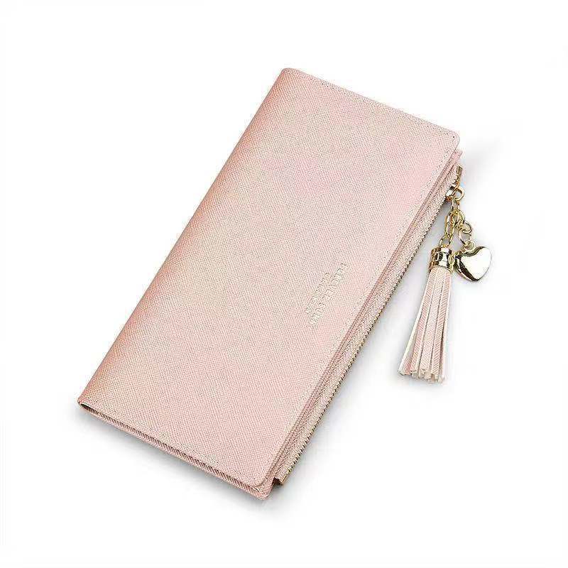 Tassel Zipper Wallet