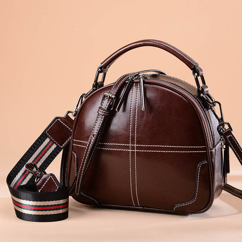 Portable Leather Handbags