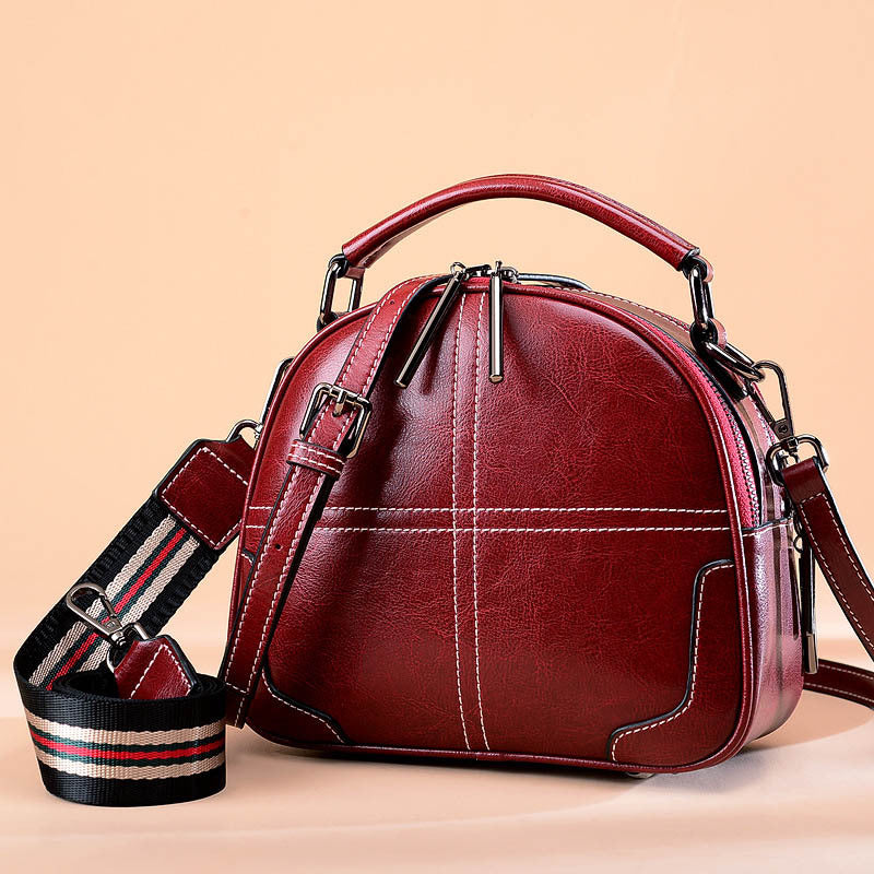 Portable Leather Handbags