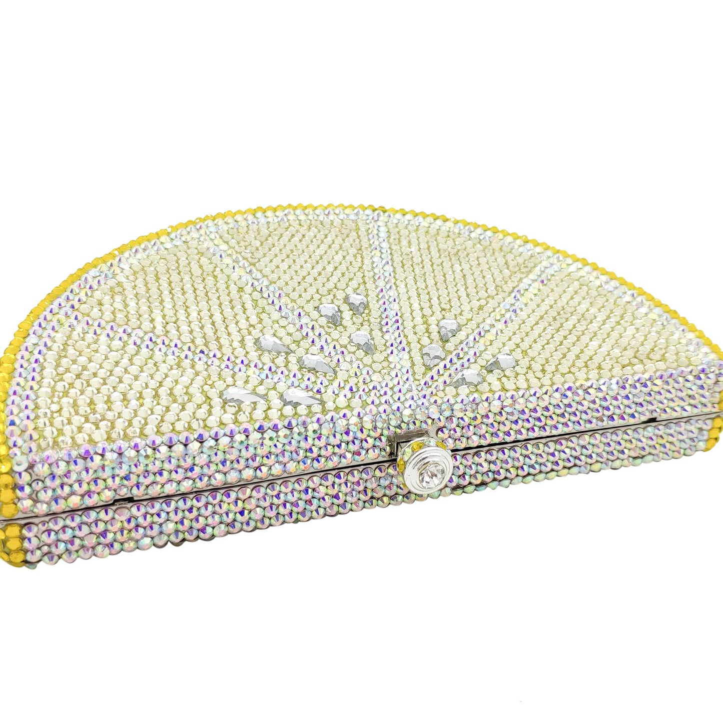 Women's Flat Bottom Diamond Party Clutch