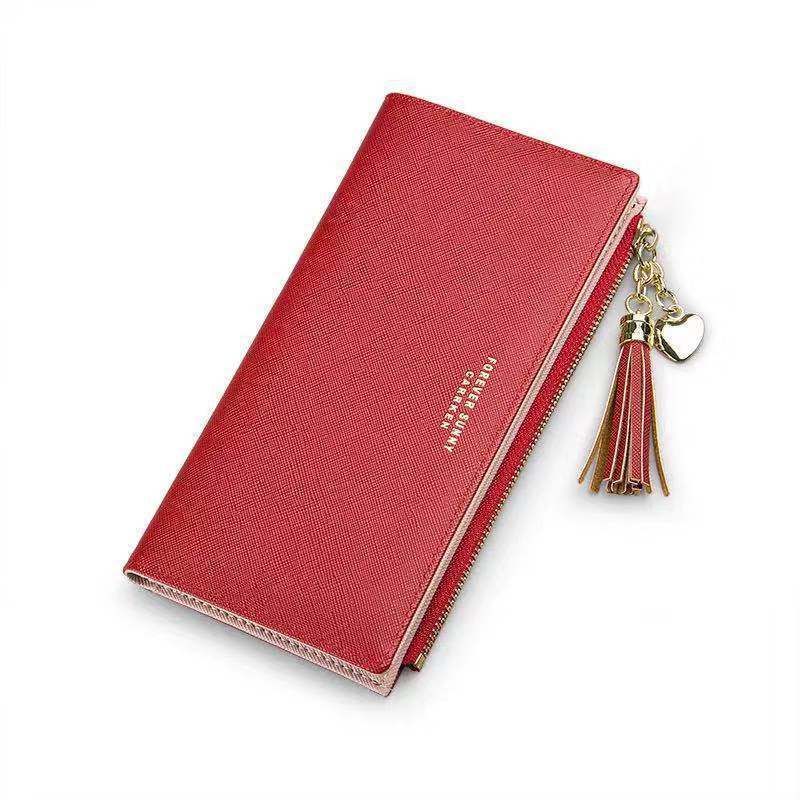 Tassel Zipper Wallet