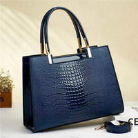 Crocodile Pattern Handbag