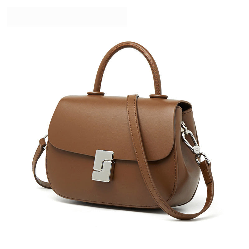 Retro Exquisite Leather Handbag