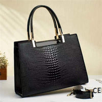 Crocodile Pattern Handbag