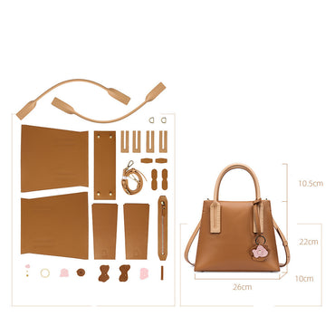 Fashionable Cowhide Medium Bag