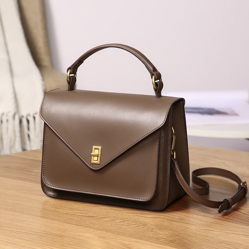 Retro Leather Handbag