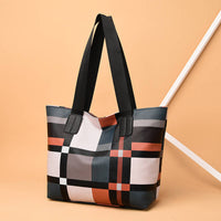 Fashion Women's Shoulder Handbag Plaid