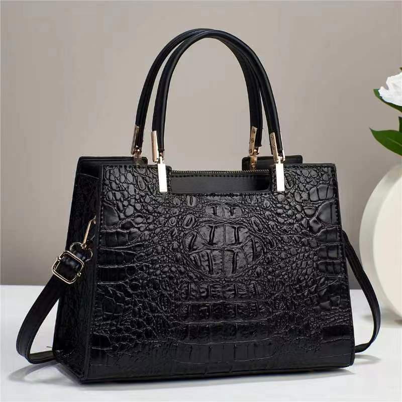 Crocodile Pattern Handbag